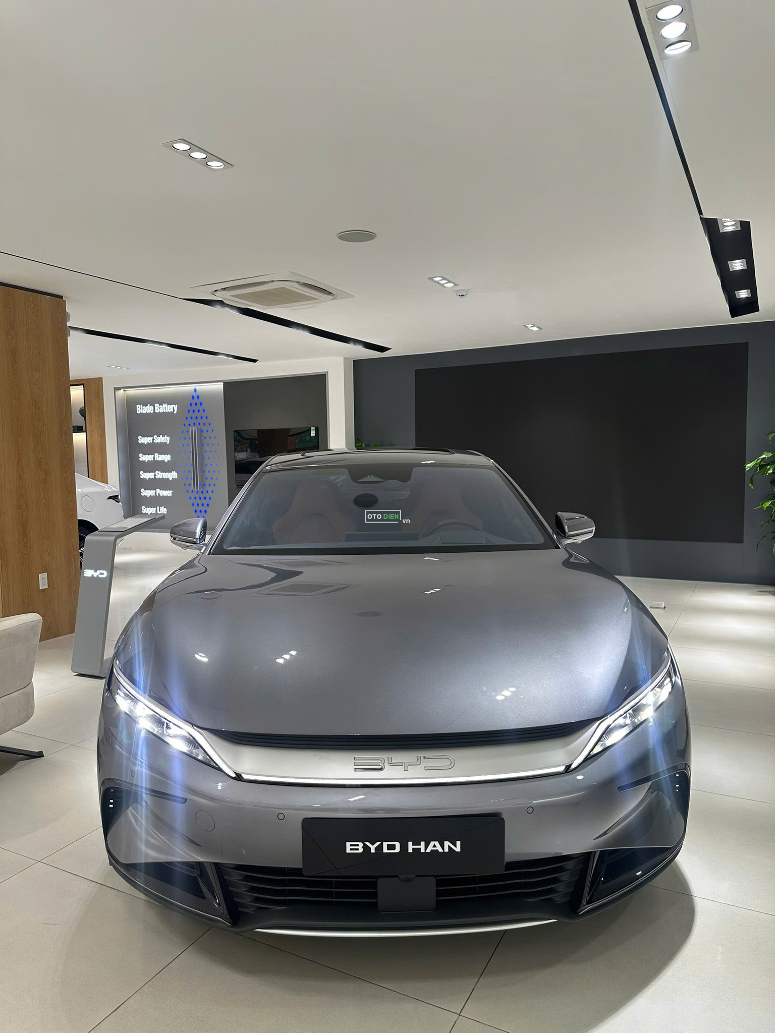 Hình ảnh đầu xe BYD Han