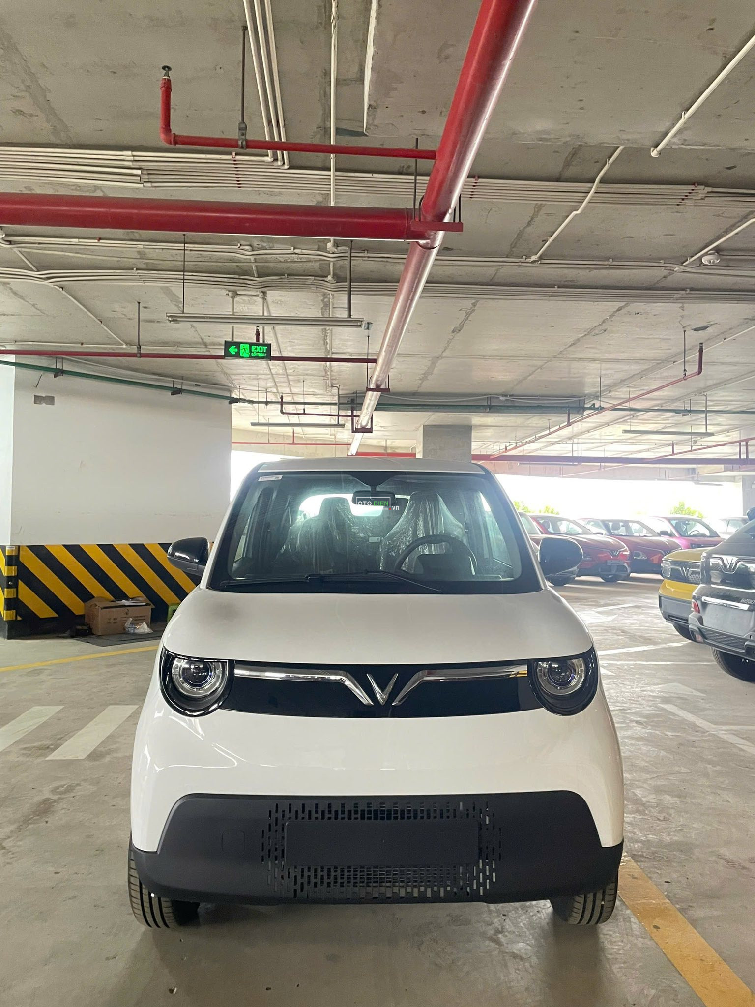 Hình ảnh đầu xe VinFast Minio Green