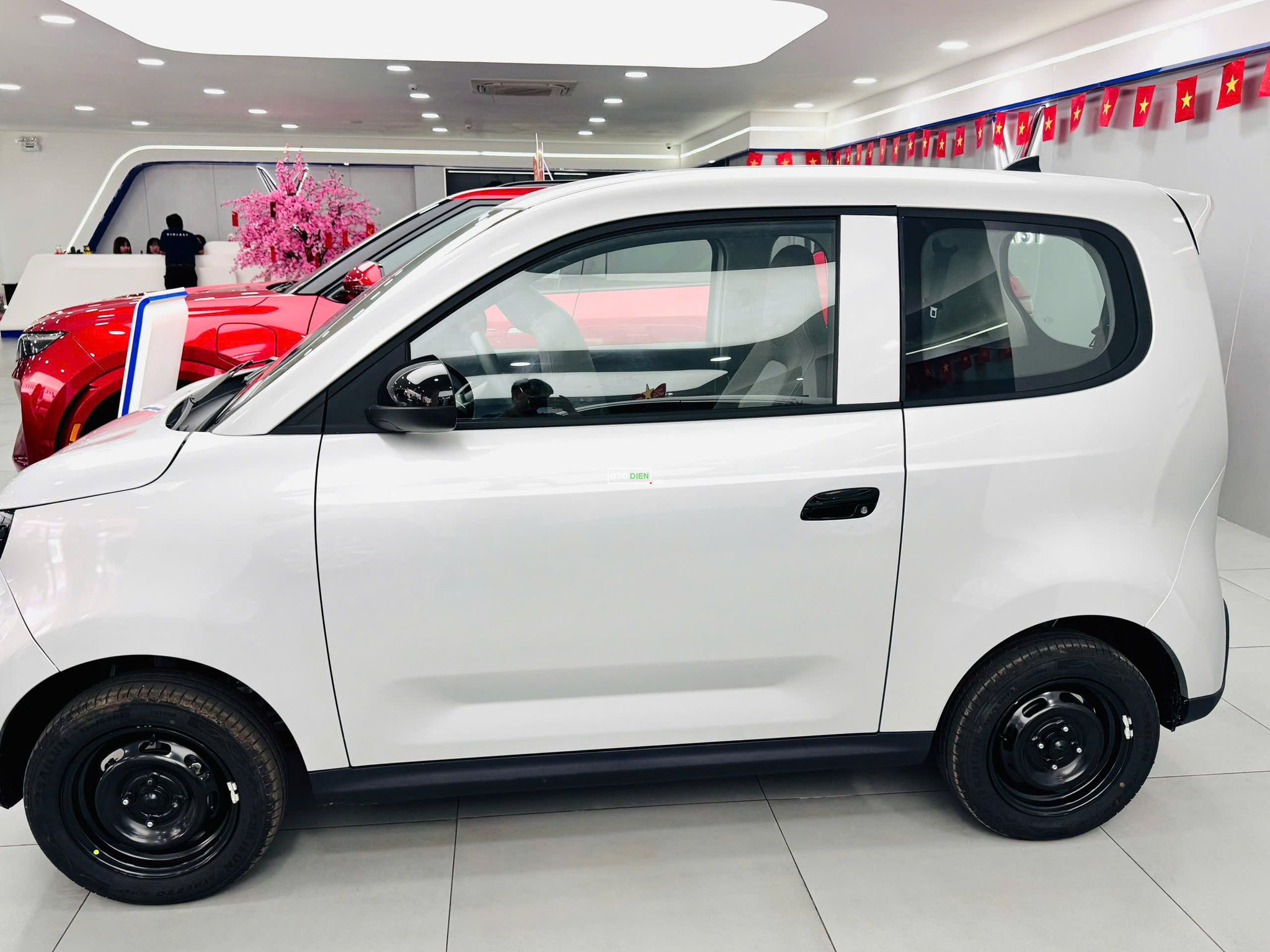 Hình ảnh thân xe VinFast Minio Green