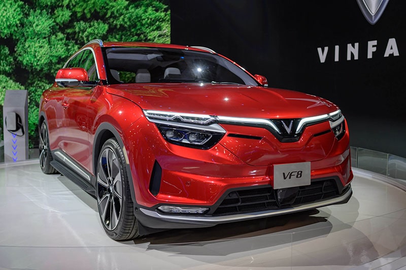 Hình ảnh đầu xe Vinfast VF8